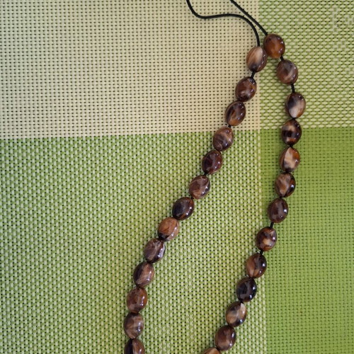 Komboloi with 30 beads like new, decorative metal elements