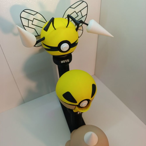 Weedle Evolution Set #013-#015 3D Printed collectible, new