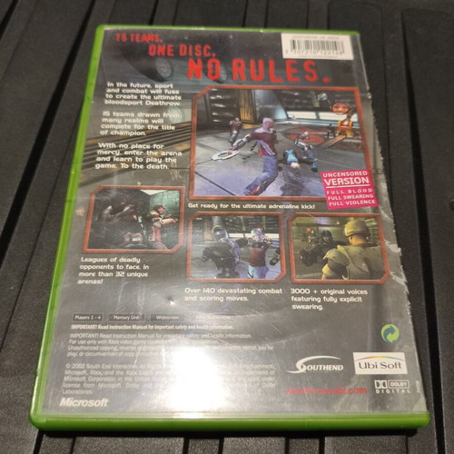 DeathFow Xbox original game used