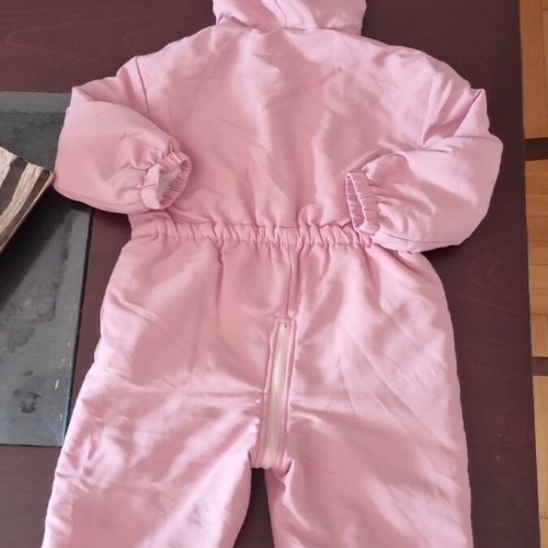 Baby jumpsuit/jacket like new with fleece lining