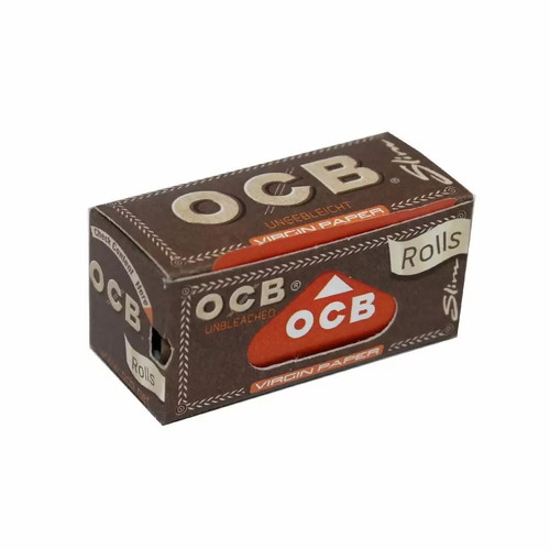 OCB Slim Virgin cigarette paper roll new