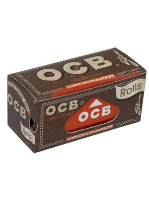 OCB Slim Virgin cigarette paper roll new