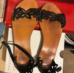 Gios Eppo summer sandals size 37 like new black