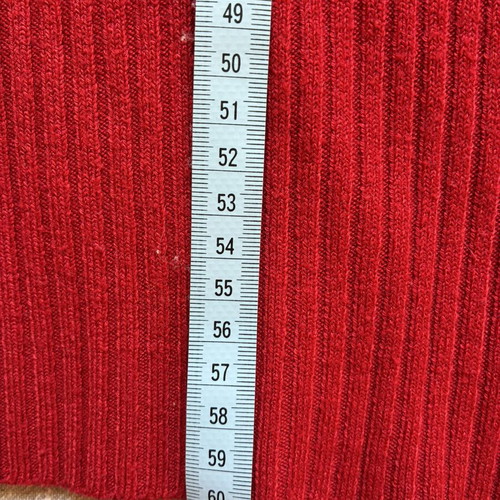 Red Hot Deux Pièces Knit Bundle V-Neck Cardigan & Wool Blend Jumper Set Size M