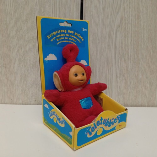 Teletubbies Quassel Red Teletubby Po plush with sound new