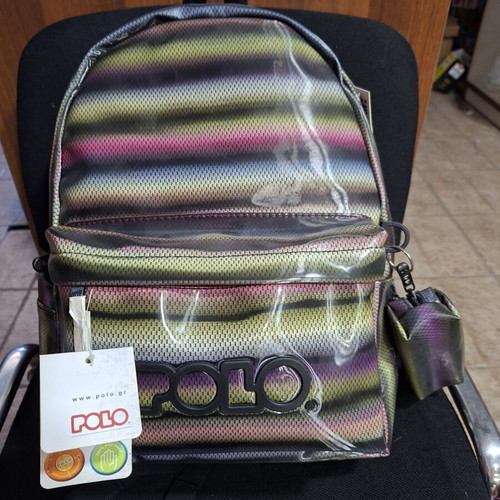 Polo backpack, multicolored