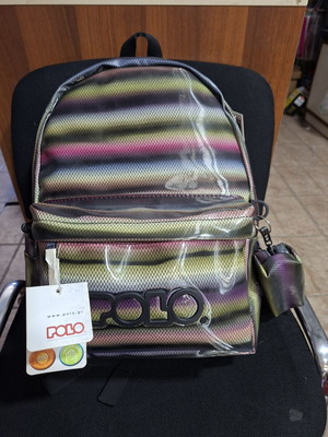 Polo backpack, multicolored