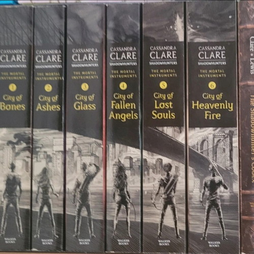 Shadowhunters book sets including City of Bones and The Shadowhunter's Codex