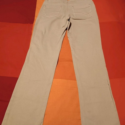 Beige jeans like new for boys 13-14 years old