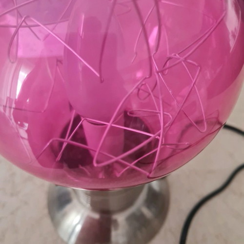 Table lamp with touch light and adjustable dimmer like new