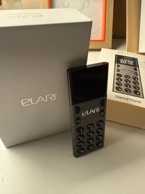Elari Nanophone gray like new, unused in original box
