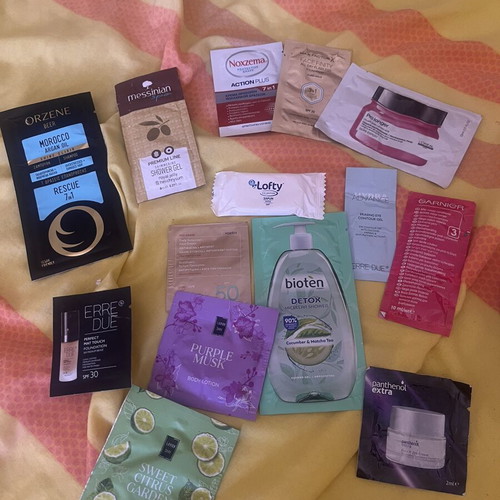 Skincare samples new