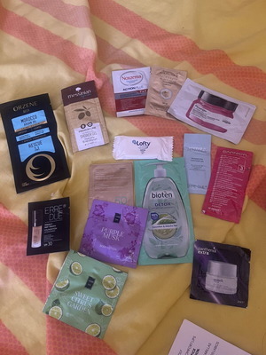 Skincare samples new