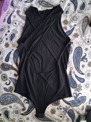 Helios bodysuit size Large black new