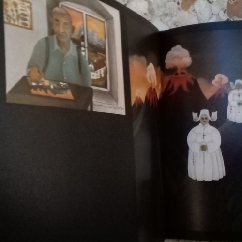 Coffee table book used with German painters Garten der Traume