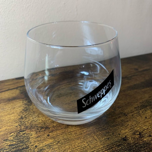 Schweppes set of 12 glasses new