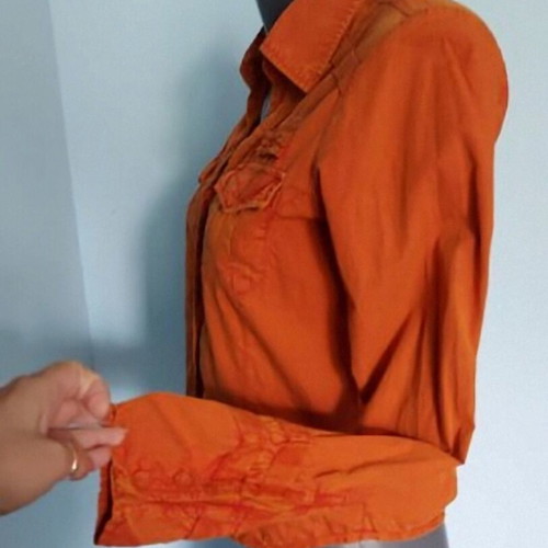 Garcia women's shirt like new with color changing effect, M/L