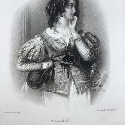 Chalcography Lord Byron Byron Beauties used