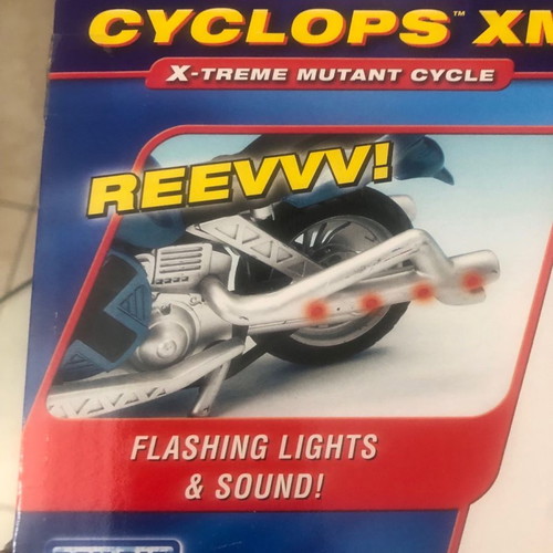 Cyclops X-Men Electronic XMC X-Treme Mutant Cycle figure boxset new