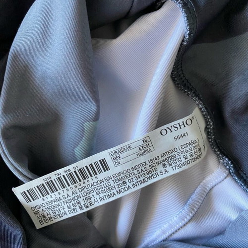 Oysho sports leggings colorful, like new, size XS with inner pocket