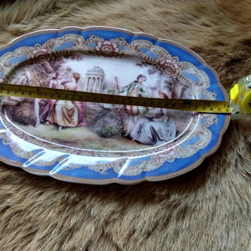 English Vintage Decorative Platters new, unique colors and style