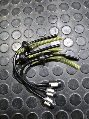 Fuel tubes new with flange and filter for brush cutters