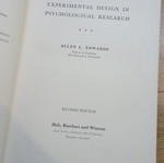 Experimental Design in Psychological Research book