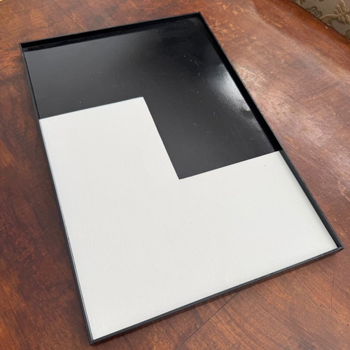 Branded serving tray like new, modern style, 45.5x30.5 cm
