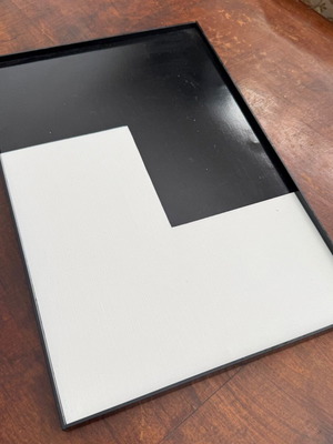 Branded serving tray like new, modern style, 45.5x30.5 cm