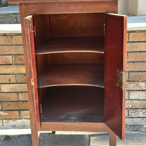 Antique Wooden Gramophone Stand with Cabinet used, vintage furniture