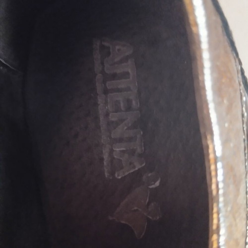 Atentta real leather shoes like new, size 41, sandals platforms