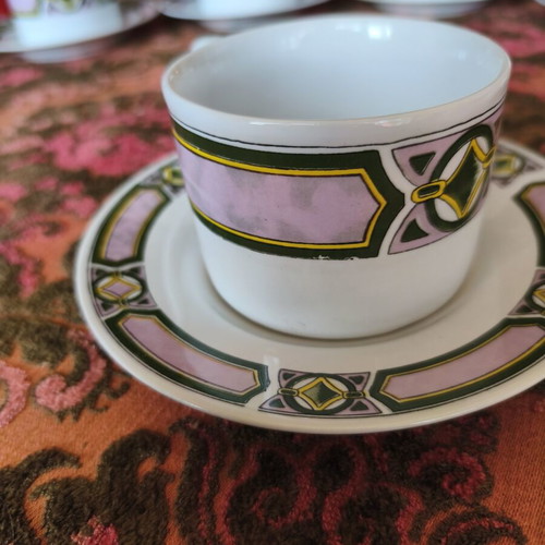 Tea and coffee cups new, set