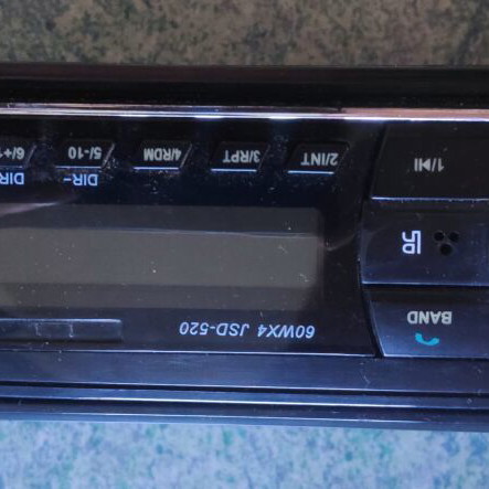 Car radio Bluetooth 1DIN JSD-520 with remote control like new