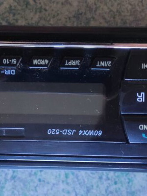 Ράδιο αυτοκινήτου Bluetooth 1DIN JSD-520 με τηλεχειριστήριο σαν καινούργιο