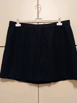 Merona No XL dark blue mini skirt like new with elastic waist