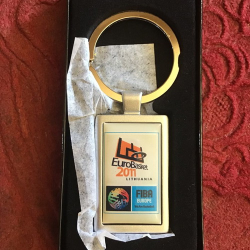 Eurobasket 2011 keychain like new