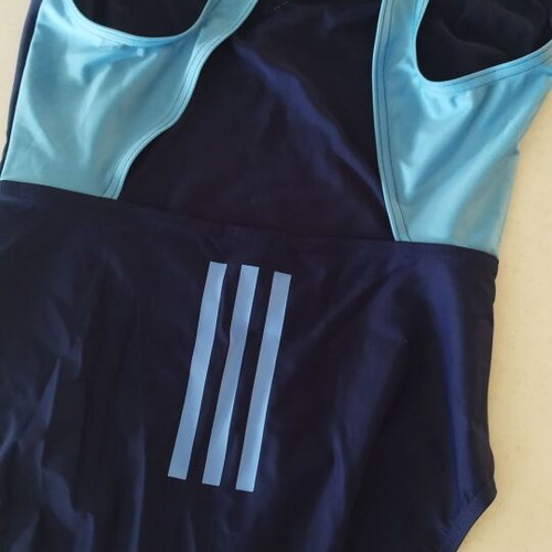 Adidas swimsuit new blue and turquoise