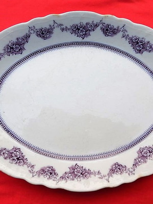"WEDGWOOD & CO OCEANIC" Παλιά εγγλέζικη πορσελάνινη οβαλ πιατέλα.