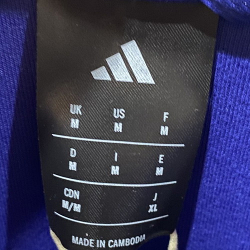 Adidas House of Tiro Nations Pack track top new, blue and red