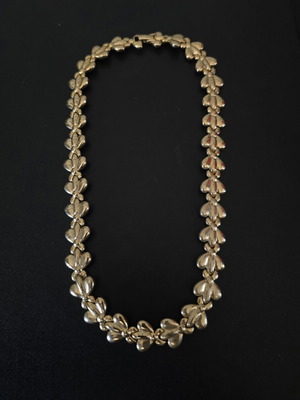 Women's gold-tone metal necklace