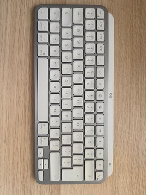 Logitech MX Keys Mini Pale Grey Keyboard for Mac like new