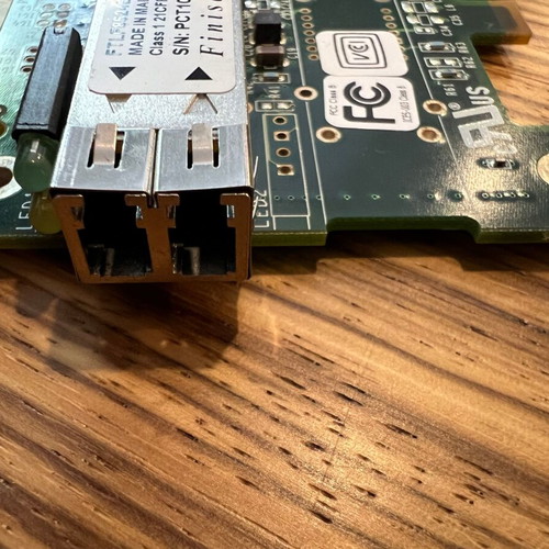 Emulex LightPulse 4Gb/s HBA Fibre Channel Card PCI-E LPe1150-E used without mounting bracket