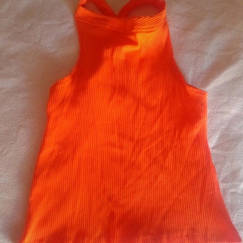 Girls' set new, size 11-12, orange