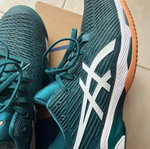 Παπούτσια tennis Asics Solution Speed FF2 43,5 σαν καινούργια, μπλε και πράσινα