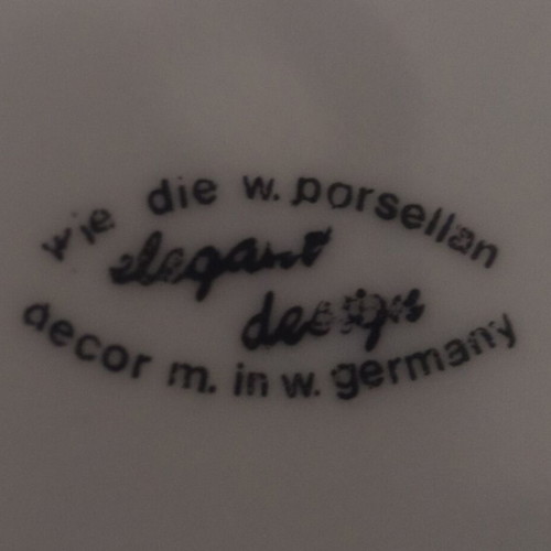 Dishware set new, German porcelain, complete service