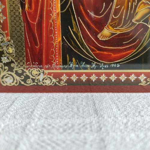 Panagia Gorgoepikoos wooden icon new