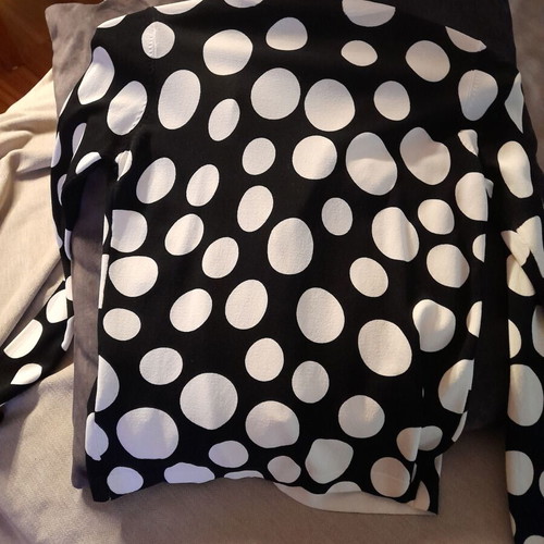 Kaos Italian polka dot cardigan new with Zara black top gift