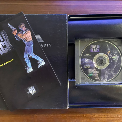 Fade to Black PC CD-ROM game like new, Greek release