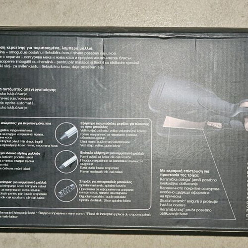 Hair straightener accessories new, unused