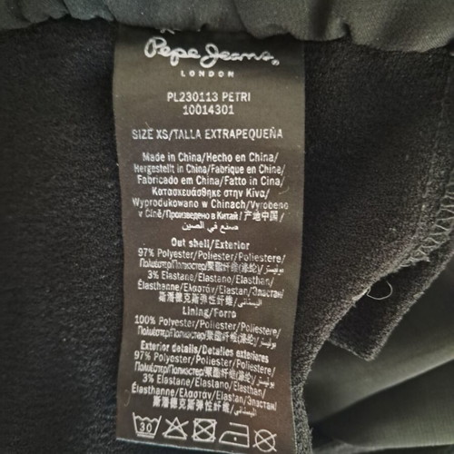 Pepe Jeans jumpsuit black, like new, size XS